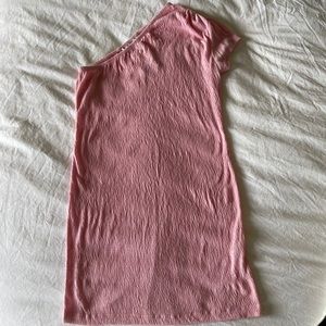 Free People Beach one-shoulder beach cover up